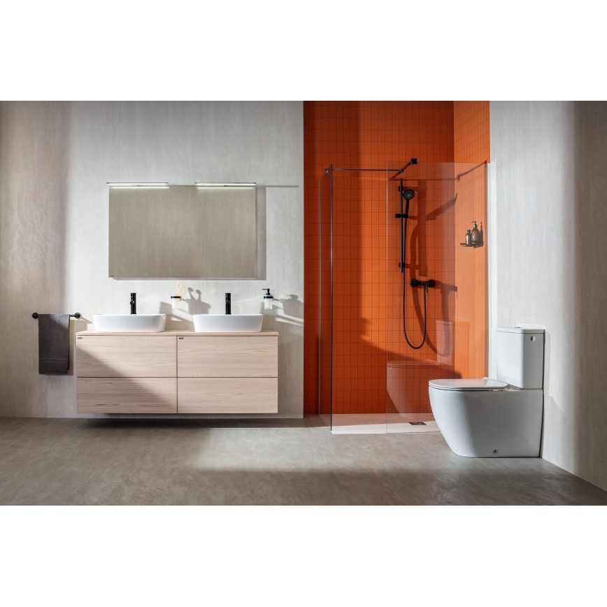 JIKA H8183827571041 - Umývadlo na dosku LYRA 55x40 cm keramika/matná biela