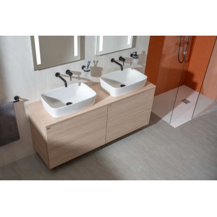 JIKA H8183827571041 - Umývadlo na dosku LYRA 55x40 cm keramika/matná biela