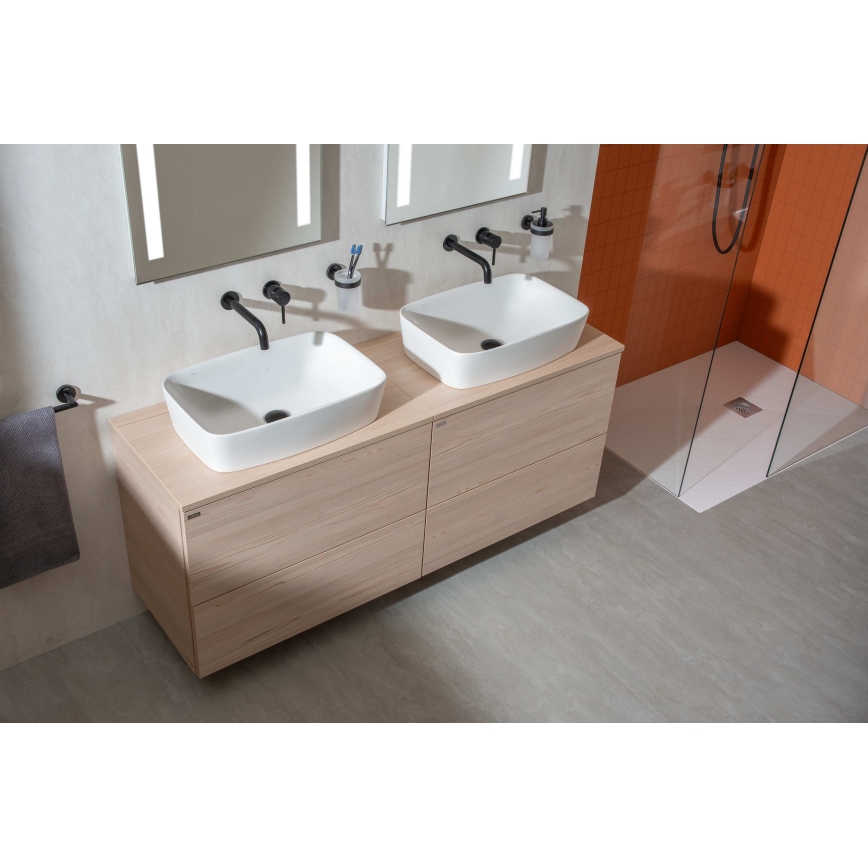 JIKA H8183827571041 - Umývadlo na dosku LYRA 55x40 cm keramika/matná biela