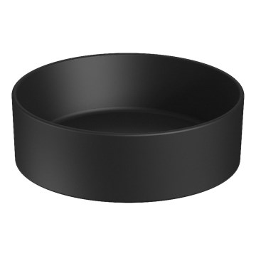 JIKA H8184207161121 - Umývadlo na dosku CUBITO pr. 40 cm keramika/matná čierna