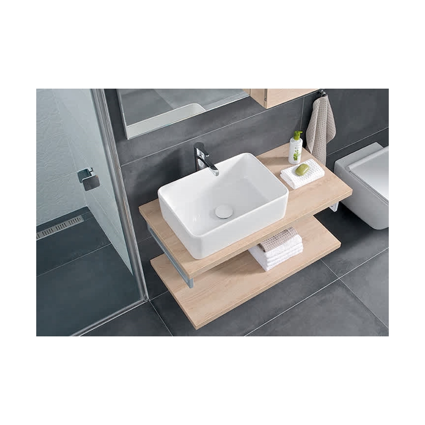 JIKA H8184230001121 - Umývadlo na dosku CUBITO 50x35 cm keramika/biela