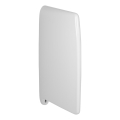 JIKA H8476010000001 - Deliaca priečka na pisoár SPLIT 66x41 cm keramika/biela