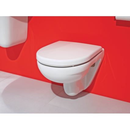 JIKA H8663810000001- Závesné WC LYRA keramika/biela + WC sedátko LYRA duroplast/biela