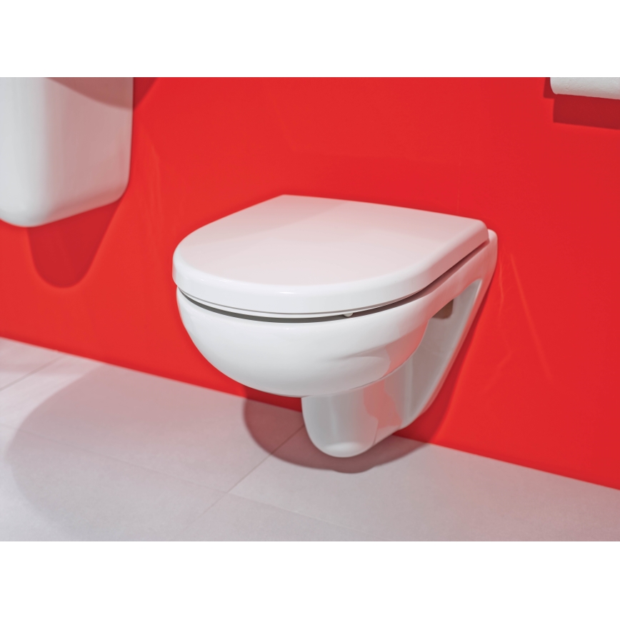JIKA H8663850000001- Závesné WC LYRA keramika/biela + WC sedátko LYRA duroplast/biela
