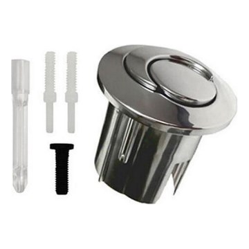 JIKA H8913630000001 - Splachovacie tlačidlo DUAL LYRA/DEEP lesklý chróm