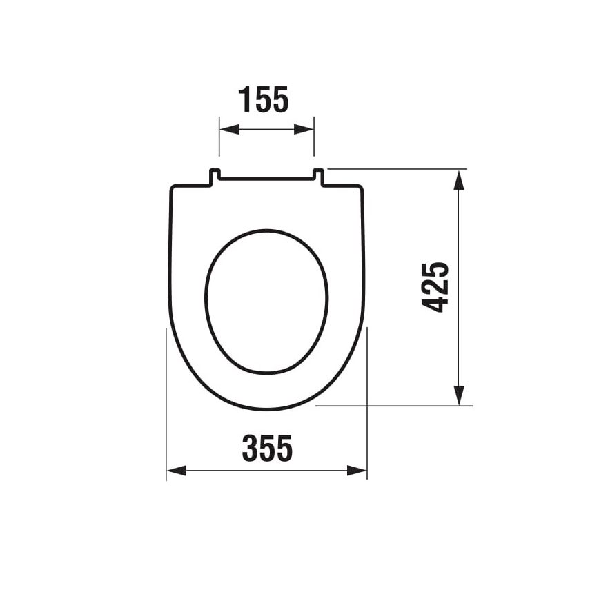 JIKA H8933843000631 - WC sedadlo LYRA, duroplast, biela