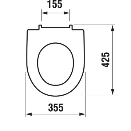 JIKA H8933853000001 - WC sedadlo SoftClose LYRA, duroplast/biela