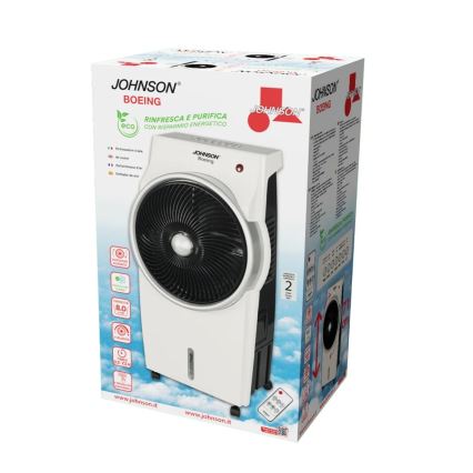 JOHNSON - Ochladzovač s čističkou vzduchu BOEING 95W/230V + diaľkové ovládanie