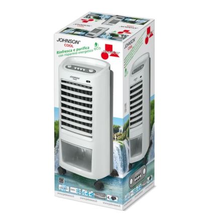 JOHNSON - Prenosný ochladzovač vzduchu COOL 65W/230V biela/šedá