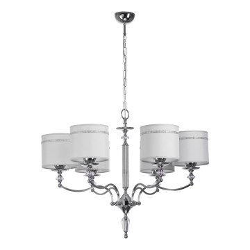 Jupiter 1426- Luster na reťazi HILTON 6xE27/60W/230V Jupiter 1426- Luster na reťazi HILTON 6xE27/60W/230V