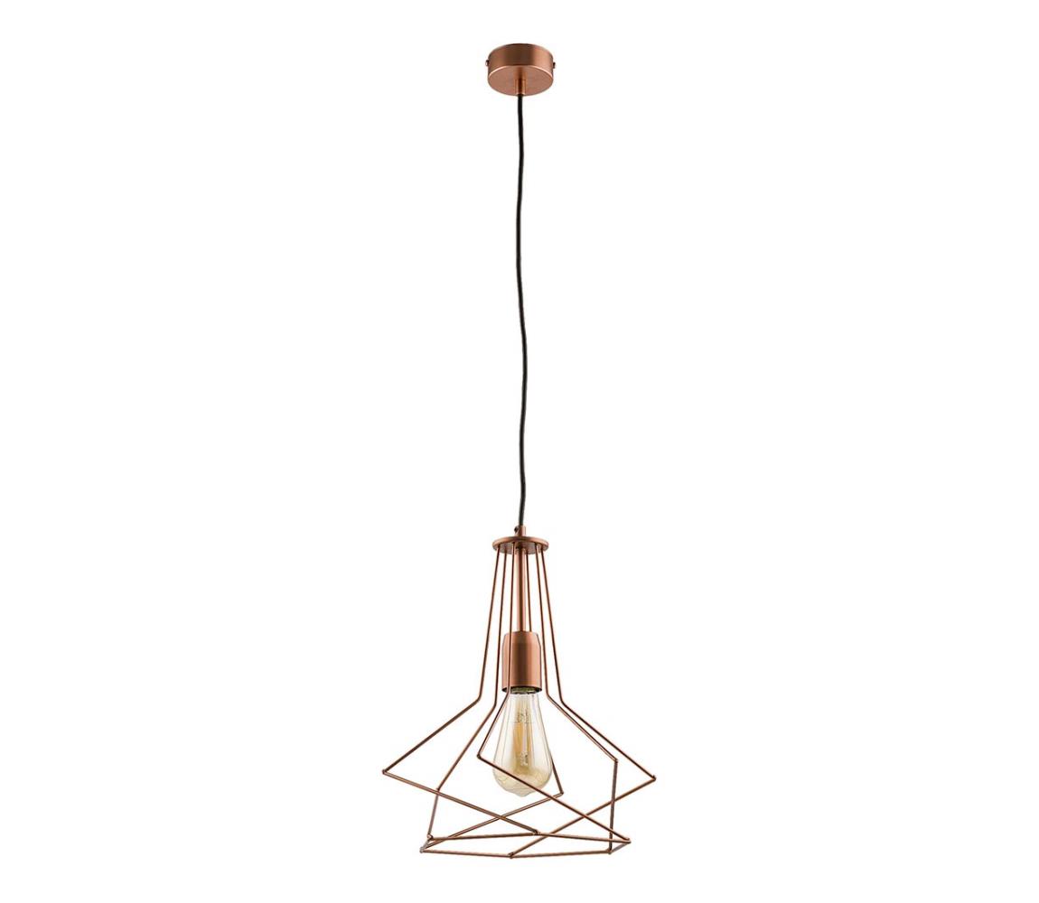 Jupiter Jupiter 1656 - Luster na lanku ORO 1xE27/60W/230V meď