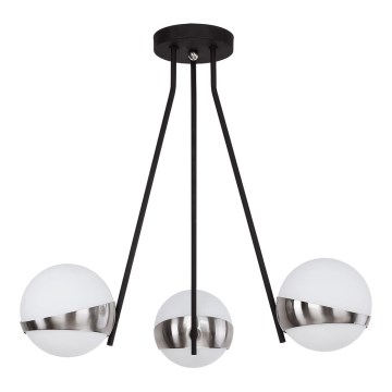 Jupiter 1714 - Luster na tyči ELFA 3xE14/40W/230V lesklý chróm