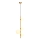 Jupiter 1921 - Luster na lanku TAIDA 4xG9/40W/230V mosadz