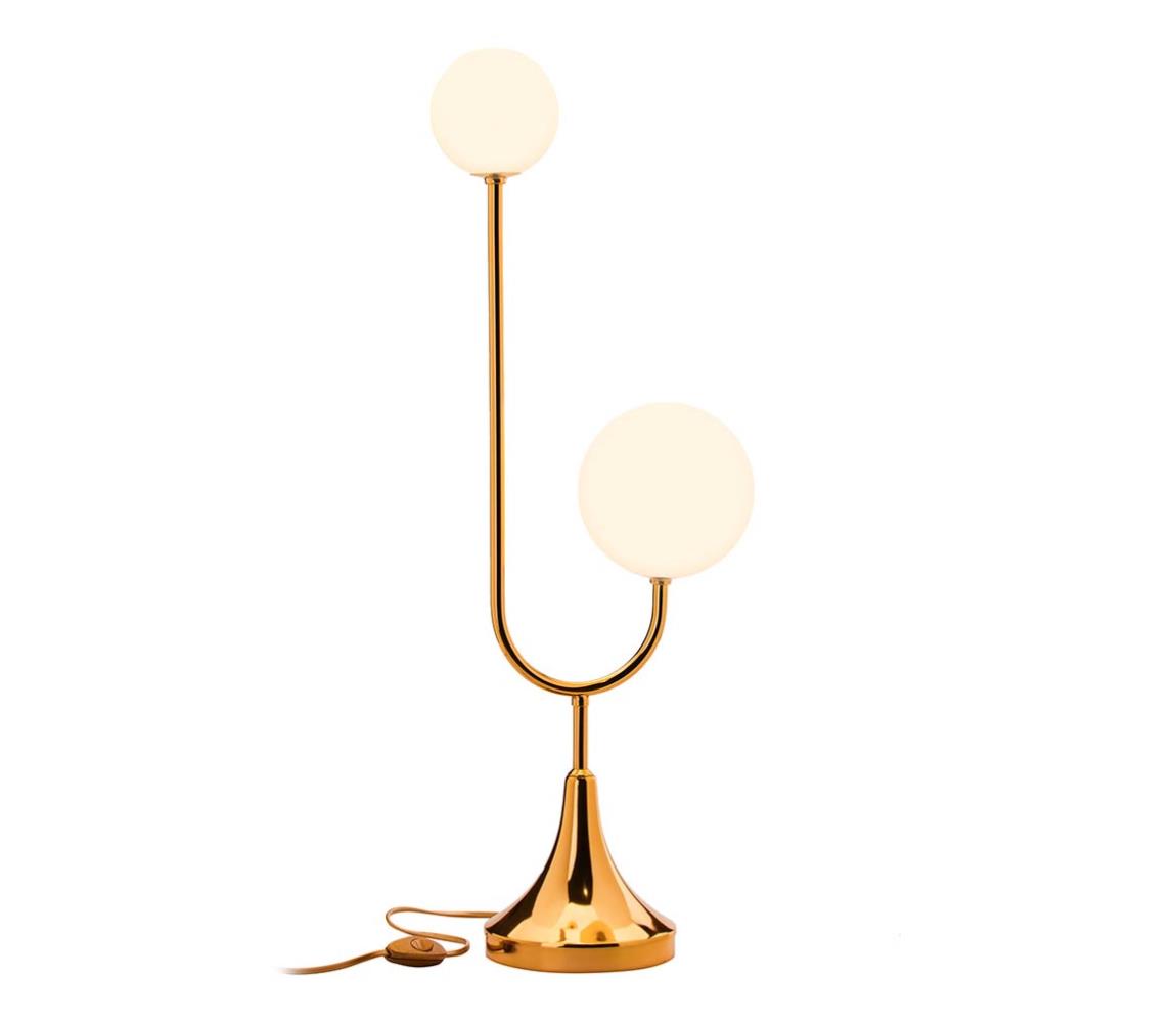 Jupiter Jupiter 1944 - Stolná lampa SELEN 2xG9/40W/230V mosadz 