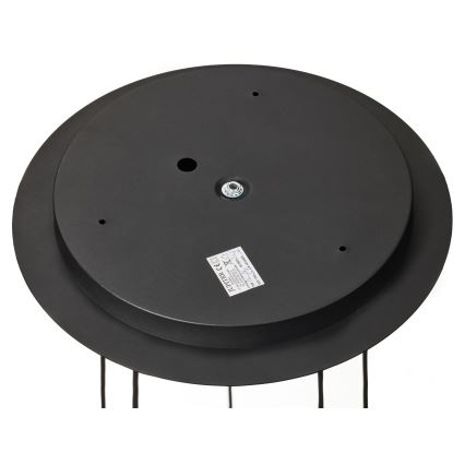 Jupiter 2017 - Luster na lanku ALAS 5xGU10/10W/230V zlatá/čierna