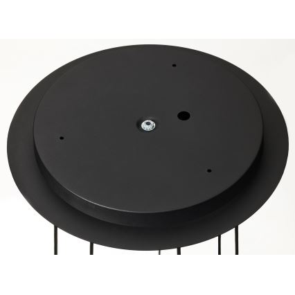 Jupiter 2018 - Luster na lanku ALAS 7xGU10/10W/230V zlatá/čierna