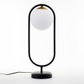 Jupiter 2044 - Stolná lampa IGON 1xE14/40W/230V čierna