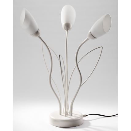 Jupiter 2060 - Stolná lampa GLORIOSA 3xG9/14W/230V krémová