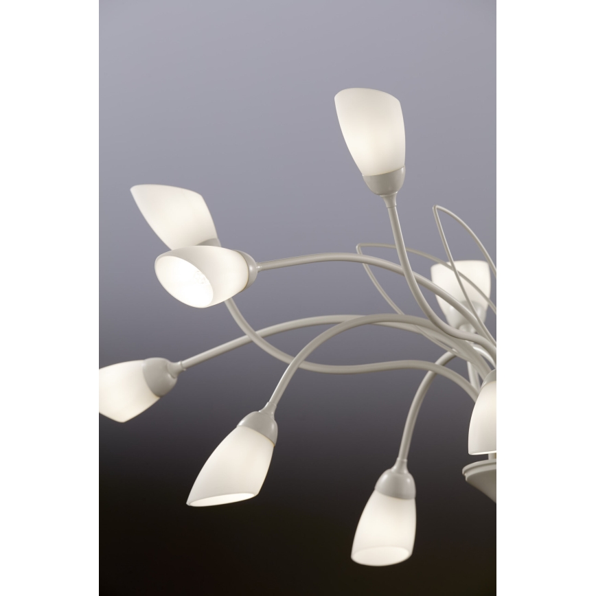 Jupiter 2062 - Luster na reťazi GLORIOSA 15xG9/14W/230V krémový