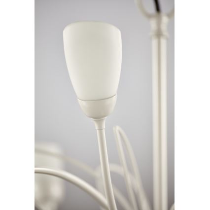 Jupiter 2062 - Luster na reťazi GLORIOSA 15xG9/14W/230V krémový