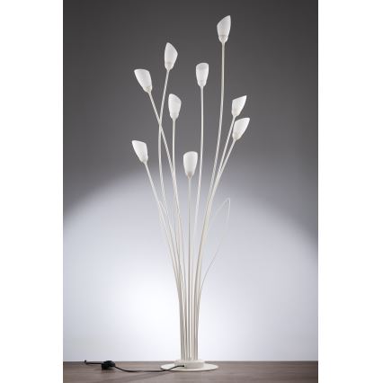 Jupiter 2063 - Stojacia lampa GLORIOSA 9xG9/14W/230V krémová