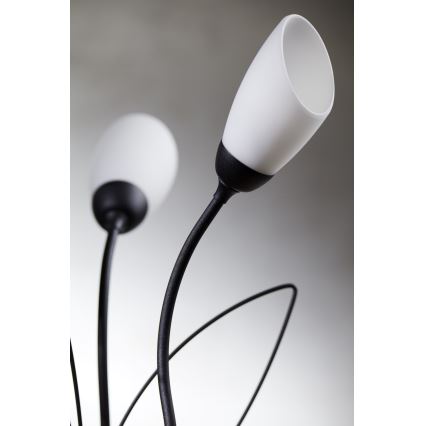 Jupiter 2065 - Stolová lampa GLORIOSA 3xG9/14W/230V čierna