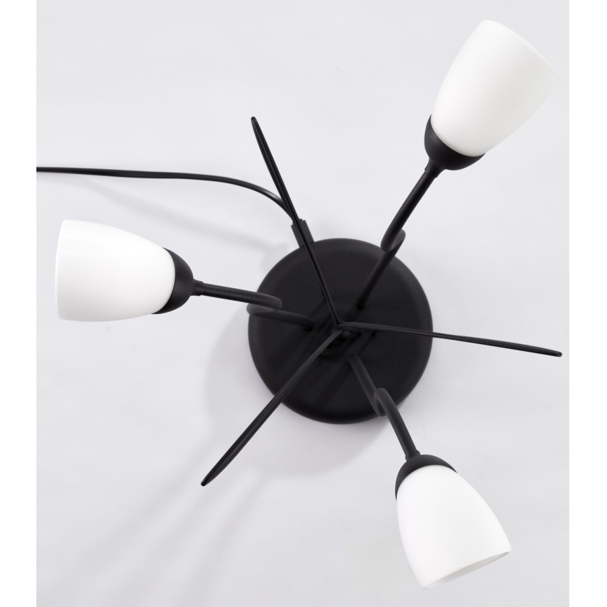 Jupiter 2065 - Stolová lampa GLORIOSA 3xG9/14W/230V čierna