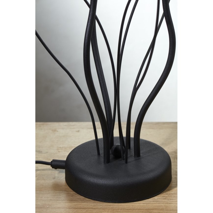 Jupiter 2065 - Stolová lampa GLORIOSA 3xG9/14W/230V čierna