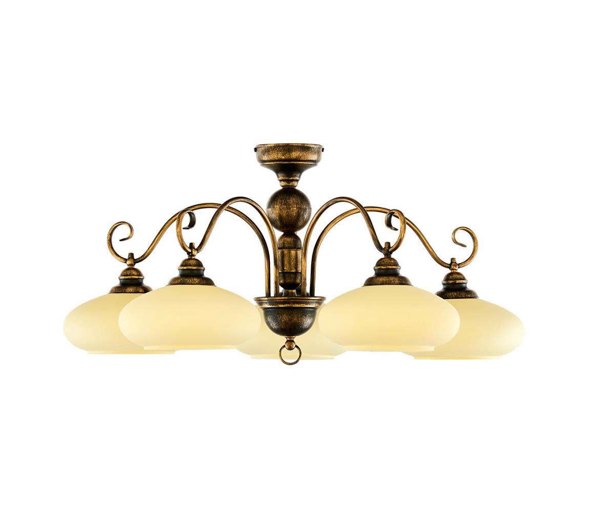 Jupiter Jupiter 399 - BO-5-PL - Luster prisadený BOLERO 5xE27/60W/230V