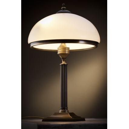 Jupiter 626 - ZU G - Stolná lampa ZEUS 2xE14/60W/230V