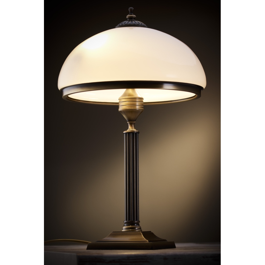Jupiter 626 - ZU G - Stolná lampa ZEUS 2xE14/60W/230V