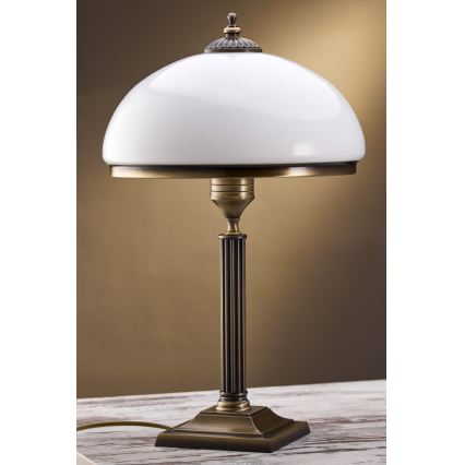 Jupiter 626 - ZU G - Stolná lampa ZEUS 2xE14/60W/230V
