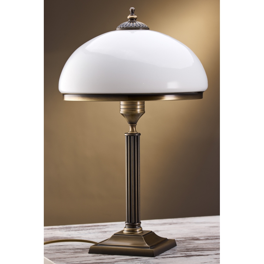 Jupiter 626 - ZU G - Stolná lampa ZEUS 2xE14/60W/230V