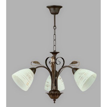 Jupiter 744 - IB 3 - Luster na reťati IBIZA 3xE27/60W/230V Jupiter 744 - IB 3 - Luster na reťati IBIZA 3xE27/60W/230V