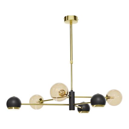 Jupiter - Náhradné sklo k lusteru MOKA G9 pr. 12 cm dymovo-béžové