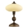 Jupiter - Stolná lampa BOLERO 1xE14/40W/230V béžová/bronz/patina