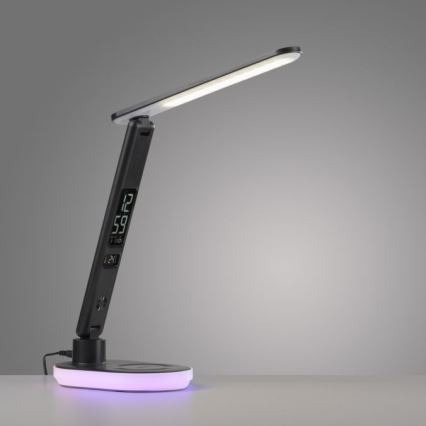 JUST LIGHT. 11018-18 - LED RGBW LED Stmievateľná dotyková stolná lampa s bezdrôtovým nabíjaním TINA LED/4W/230V
