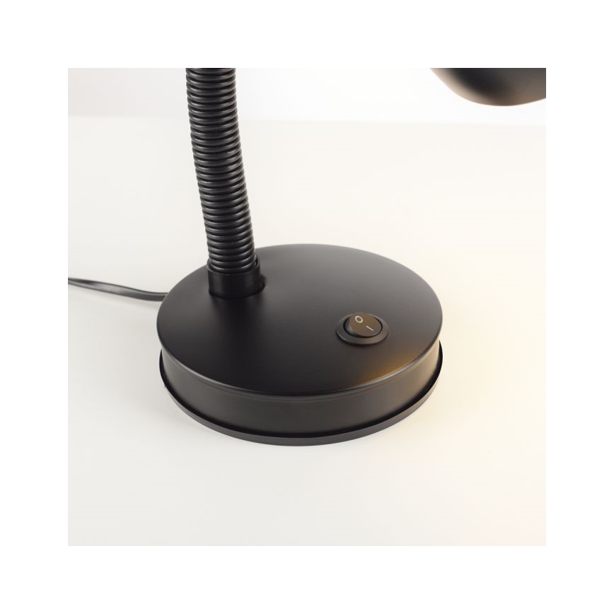 JUST LIGHT. 11080-18 - Flexibilná stolná lampa FLEXI 1xE27/25W/230V čierna