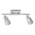 JUST LIGHT. 11229-17 - LED Bodové svietidlo DALLI 2xLED/3,5W/230V lesklý chróm