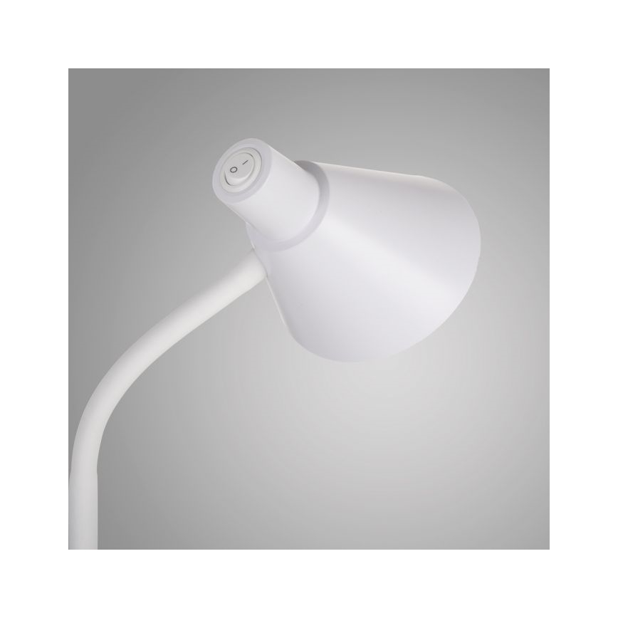 JUST LIGHT. 11248-16 - LED flexibilná stolná lampa PIXIE LED/4,5W/230V biela