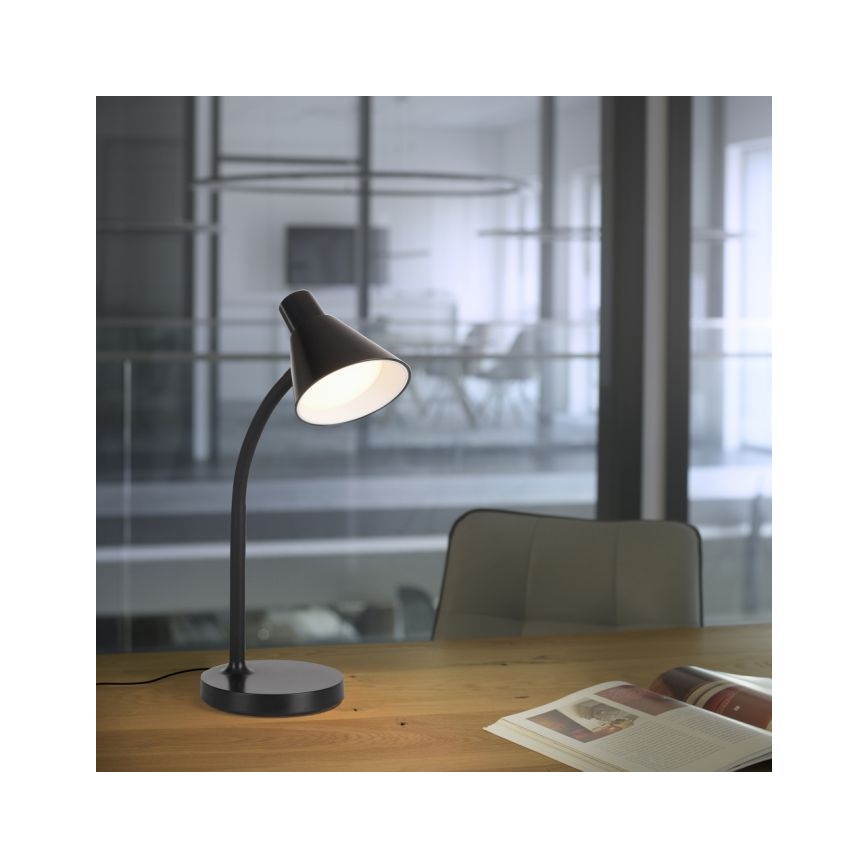JUST LIGHT. 11248-18 - LED Flexibilná stolná lampa PIXIE LED/4,5W/230V čierna