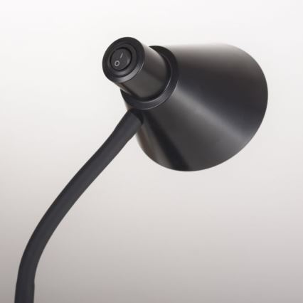 JUST LIGHT. 11248-18 - LED flexibilná stolová lampa PIXIE LED/4,5W/230V čierna