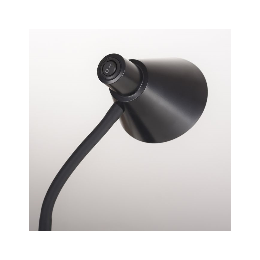 JUST LIGHT. 11248-18 - LED flexibilná stolová lampa PIXIE LED/4,5W/230V čierna