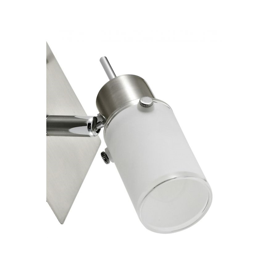 JUST LIGHT. 11931-55 - LED Nástenné bodové svietidlo MAX 1xGU10/4W/230V matný chróm