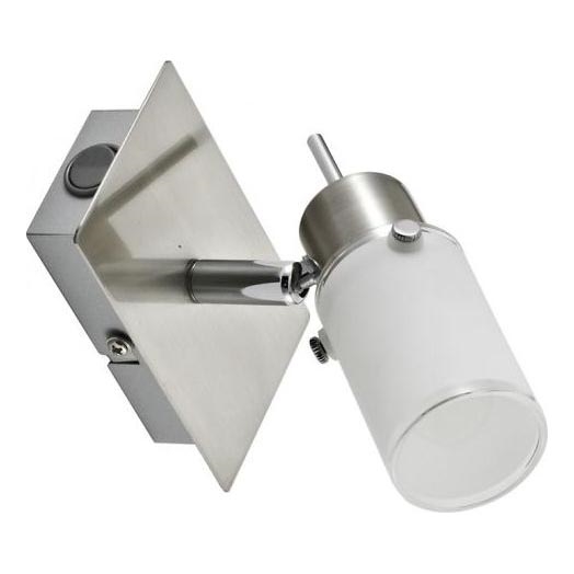 JUST LIGHT. 11931-55 - LED Nástenné bodové svietidlo MAX 1xGU10/4W/230V matný chróm