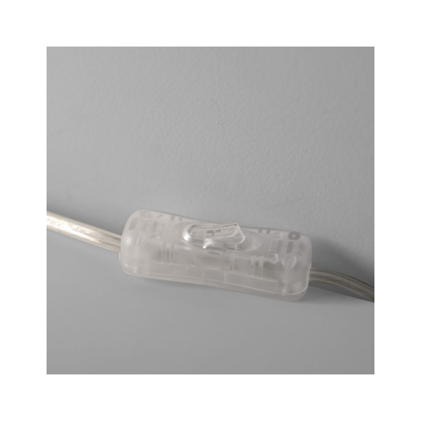 JUST LIGHT. 14006-16 - Stolná lampa BOTTLE 1xE14/25W/230V biela