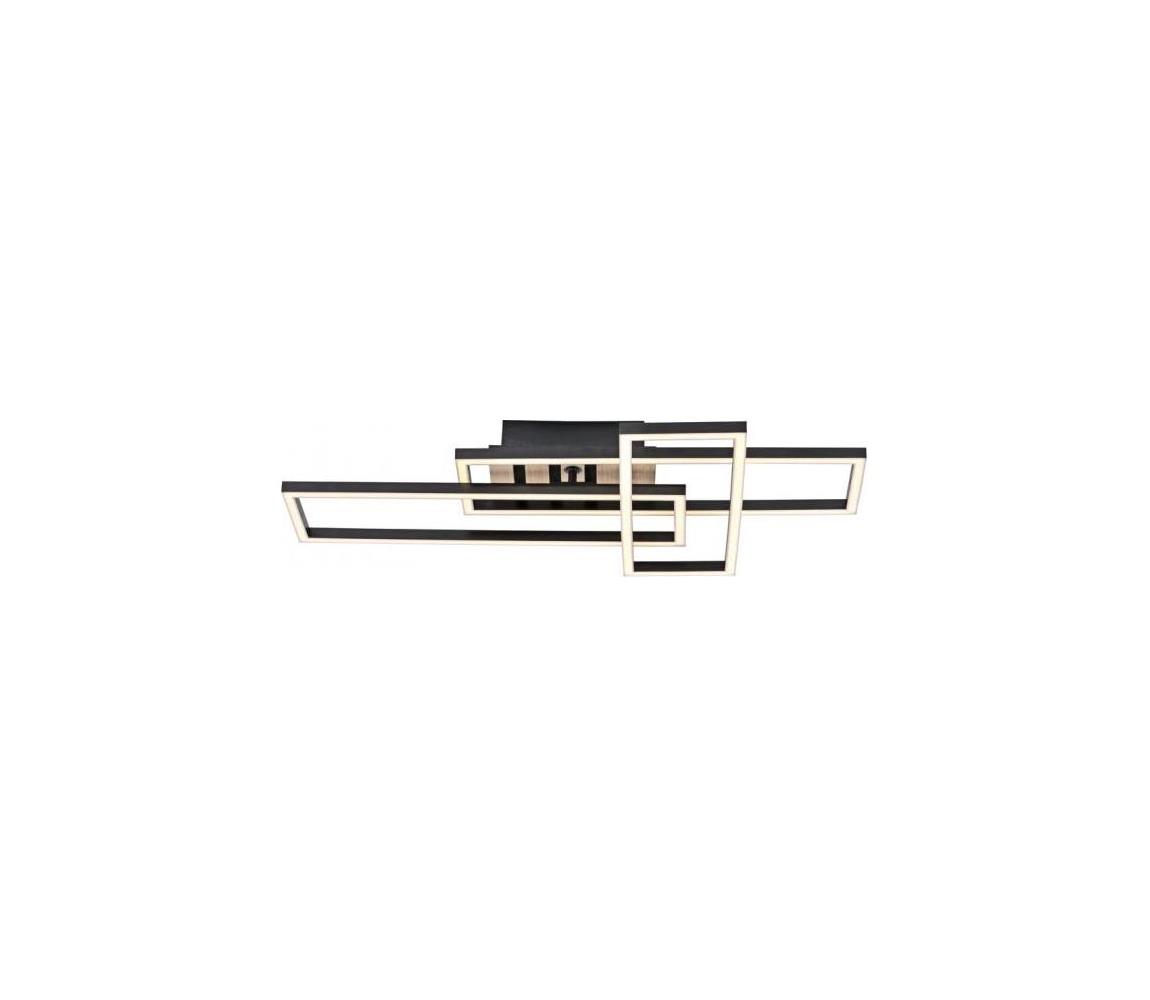 JUST LIGHT. 14051-79 - LED stropné svietidlo AKUSTIKA LED/20,5W/230V dub/čierna 14051-79