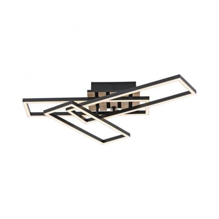 JUST LIGHT. 14051-79 - LED stropné svietidlo AKUSTIKA LED/20,5W/230V dub/čierna