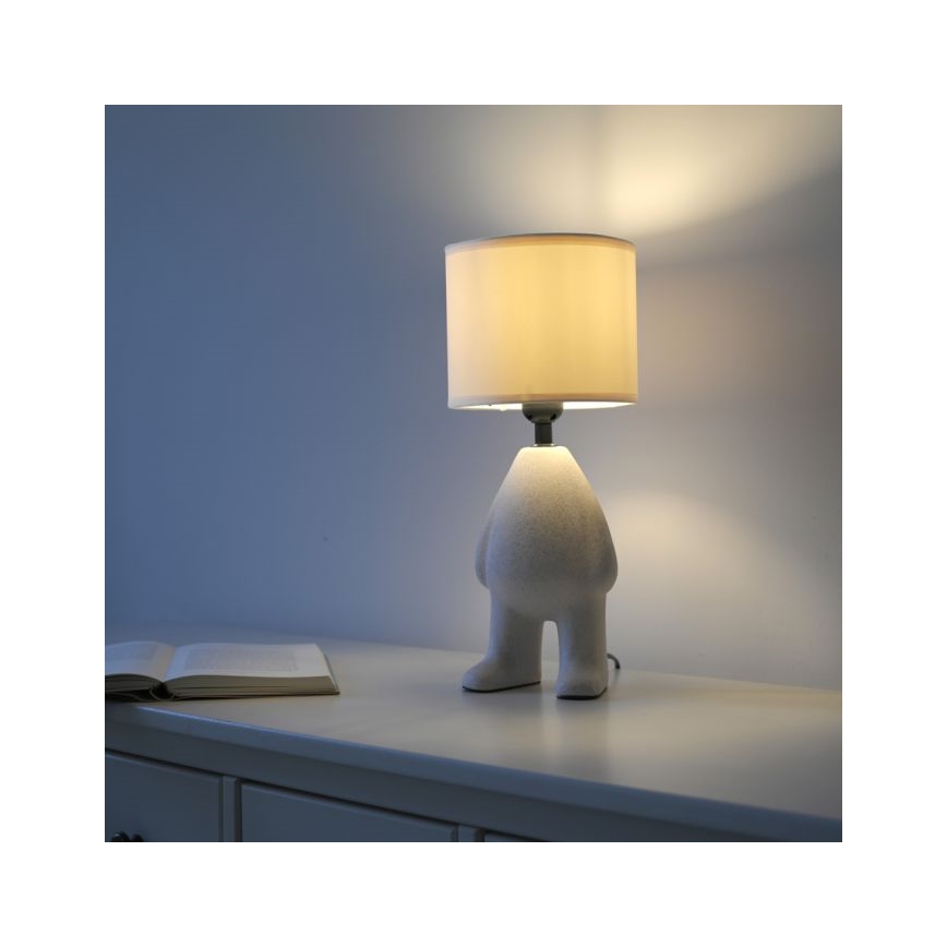 JUST LIGHT. 14191-39 - Stolná lampa TED 1xE27/25W/230V béžová