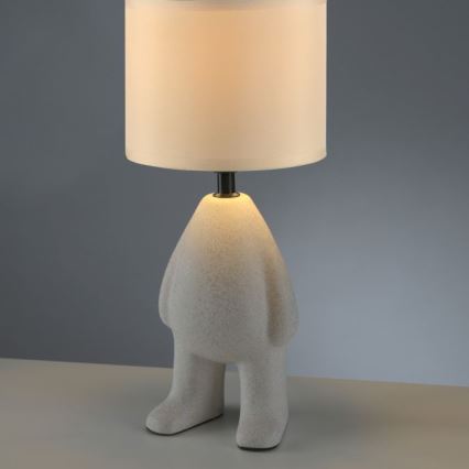 JUST LIGHT. 14191-39 - Stolná lampa TED 1xE27/25W/230V béžová